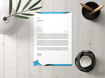 Professional business letterhead design address align app branding business colour contact design graphic design icon illustration logo minimal print typography ui ux vector web white space