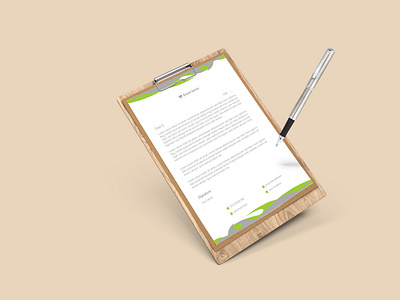 A4 Letterhead design