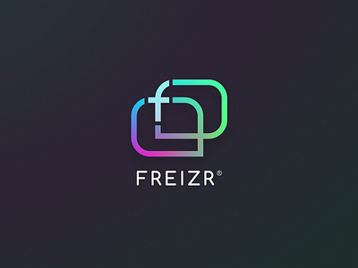 Freizr App application logo design logotype vector