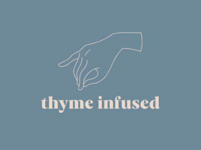 @thymeinfused logo project #graphic #logo #branding #ui