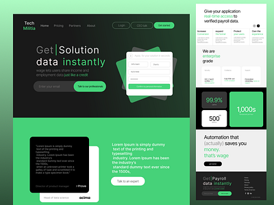 Software Company branding design software ui