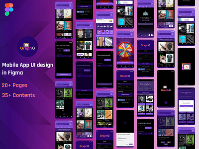 GraphG-Mobile App UI kit app design company app e commerce ecommerce app design mobile mobile app design mobile ui mobile uiux ui uiux