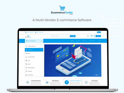 E-commerce branding commerce design e commerce ecommerce landing page multivendor ui vendor