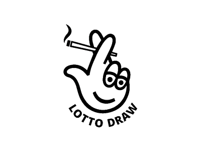 National Lottery Parody Logo branding draw drugs logo lotto parody smoking spoof weed