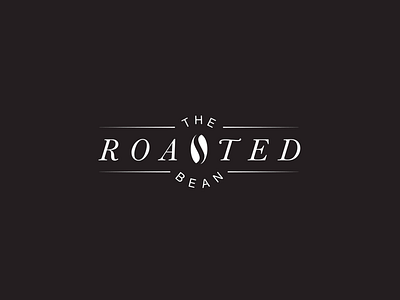 The Roasted Bean coffee creative daily logo challenge freelance graphic design idea logo logo design typography