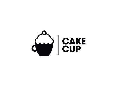 Cake cup cake cup cake shop creative daily logo challenge freelance graphic design idea logo logo design