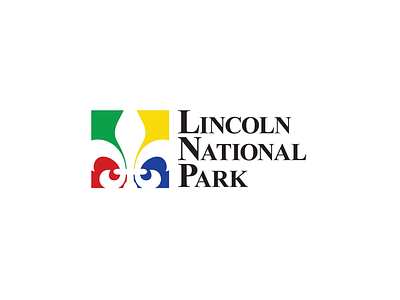 Lincoln National Park creative daily logo challenge freelance graphic design idea lincoln logo logo design national park