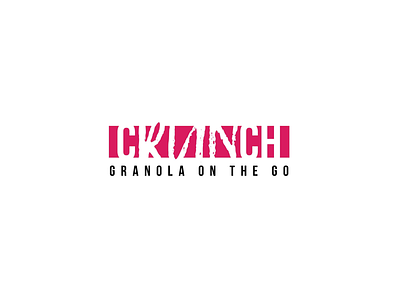 Crunch Granola creative daily logo challenge freelance granola graphic design idea logo logo design