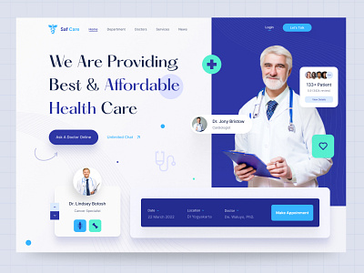 Healthcare Medical Service Landing Page ⚕️