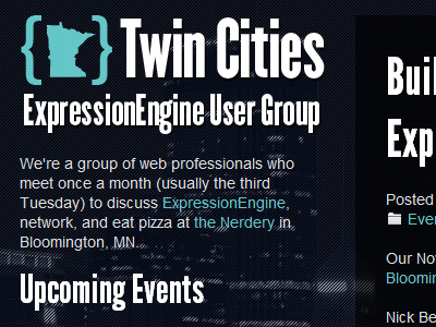 Twin Cities ExpressionEngine User Group logo web website