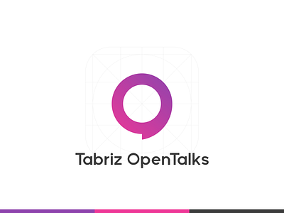 Tabriz OpenTalks Logo brand brand identity branding community iran logo logotype opentalk