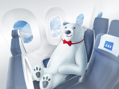 Polar Bears on a Plane