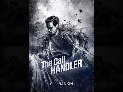 The Call Handler book book cover cover art crime illustration key visual paint pencil thriller