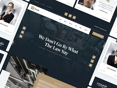 Bylaw - Law Firm Website Template attorney law lawfirm legal template webdesign webflow website