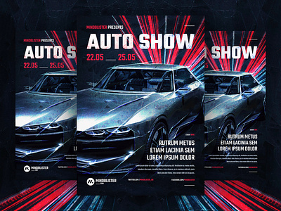 Auto Show Flyer/Poster