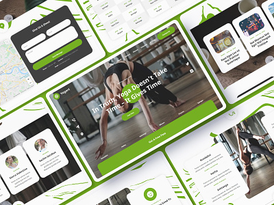 Yogart - Yoga Website Template beauty ecommerce fitness gym health sport studio template webflow website yoga
