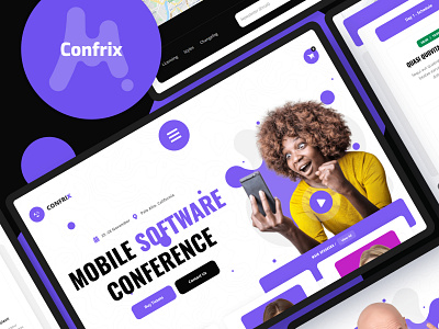 Confrix - Conference Website Template