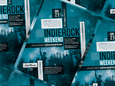 Indie Rock Flyer/Poster