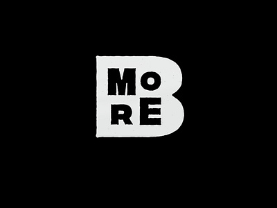 Be more brand design logo marcodetomaso type