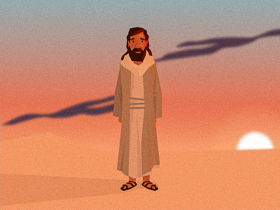 Jesus Easter Illustration
