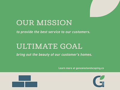 Gonzalez Landscaping Branding