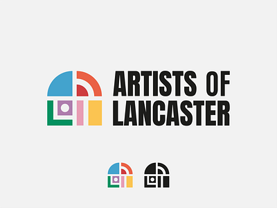 Artists of Lancaster Logo Design