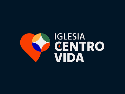 Iglesia Centro Vida | Logo Design brand branding church branding church logo icon iglesia logo logo logo design typography