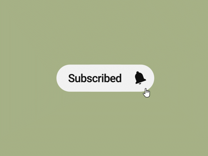 Modern Subscribe + Bell Youtube Motion Graphic animation brand icon lower thirds mograph motion graphics subscribe youtube youtube animation youtube graphic youtuber