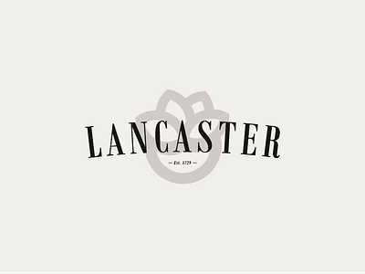 Lancaster Pa Brand bodoni brand branding design icon lancaster logo logo type pa