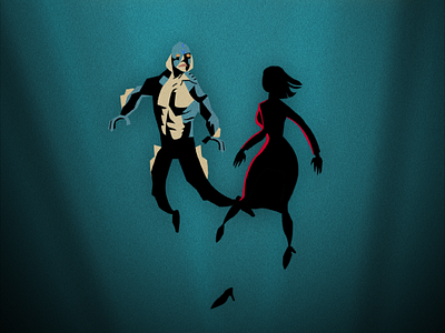 Shape of Water Illustration