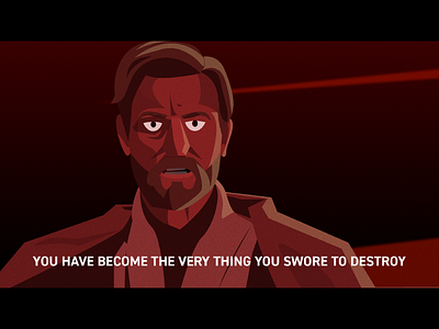 You Have Become... | Prequel Meme Illustrations adobe illustrator art design fanart illustration illustrator obiwan starwars vector vectorart