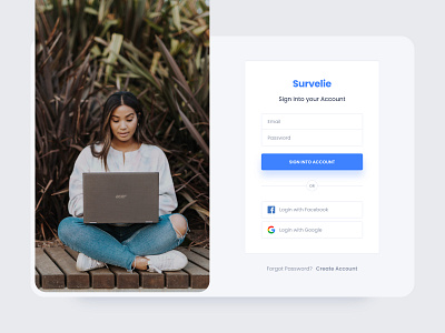 Sign In Authentication Page Design adobe xd figma login design login form login page login screen sign in sign in form sign in page sign in screen signin uiux design