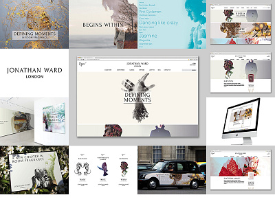 Jonathan Ward London brand identity design branding copywriting