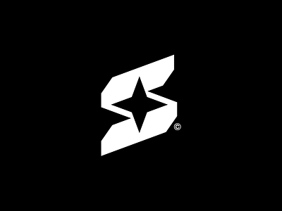 S - Star branding clean logo logo design minimal modern s letter s logo s mark s monogram star star logo star mark star monogram