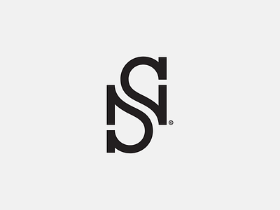 NS monogram creativity logo design mark minimal modern n design n logo ns design ns logo ns mark ns monogram s logo s mark simple