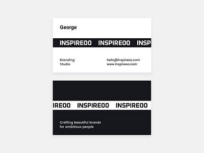 Studio Business Cards