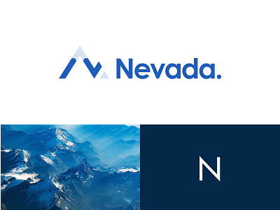 Logo ReDesign design logo mountain snow