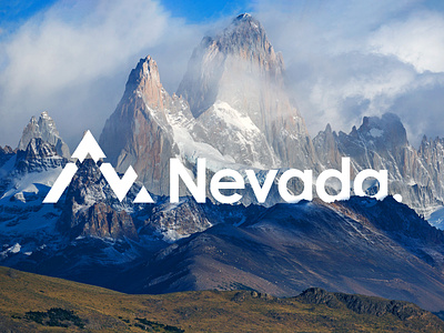 Logo Nevada argentina fitz roy logo mountain nevada redesign snow