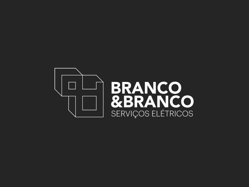 Branco & Branco Identity branding car electric logo logotype service shop
