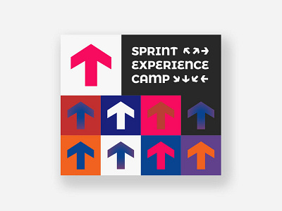 Sprint Experience Camp Identity branding entrepreneur event identity logo networking social
