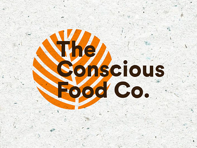 The Conscious Food Co. branding design identity logo