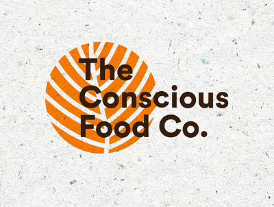 The Conscious Food Co. branding design identity logo