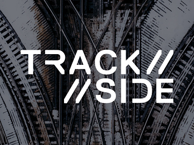 Trackside branding identity logo logotype