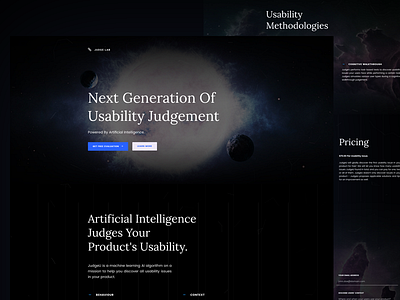 Artificially Intelligent Usability Judgement - JudgeU