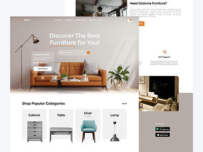 Nitorio - Furniture Website