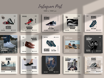 Instagram Social Media Post Product Sale Canva Template