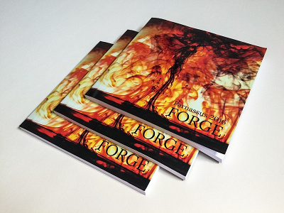 Forge book design graphic design layout print