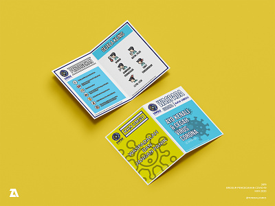 Covid-19 Prevention Brochure brochure design graphic design illustration typography