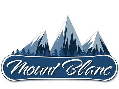 Mount Blanc Logo by David on Dribbble