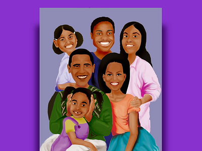 The Obama Show caricature cartoon illustration obama